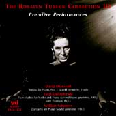 The Rosalyn Tureck Collection Vol 3 - Premiere Performances