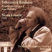 Brahms: Piano Concerto no 1, Ballades Opus 10 / Frisardi