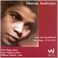 Marian Anderson - Rare and Unpublished Recordings 1936-1952
