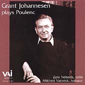 Grant Johannesen plays Poulenc / Nelsova, Natwick, et al