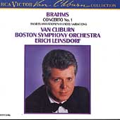 Brahms: Concerto no 1, Handel Variations / Van Cliburn