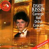Evgeny Kissin Carnegie Hall Debut Concert Highlights