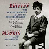 Britten: The Young Person's Guide, etc. / Leonard Slatkin