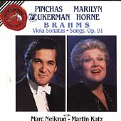 Zuckerman, Horne - Brahms: Viola Sonatas, Songs Op. 91