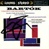 Bartok: Concerto for Orchestra, etc / Reiner, Chicago SO