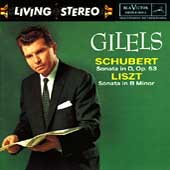 Schubert, Liszt: Piano Sonatas / Emil Gilels
