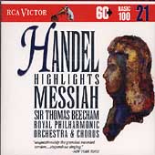 Basic 100 Vol 21 - Handel: Messiah Highlights / Beecham