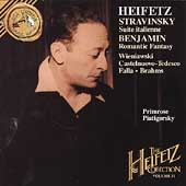 The Heifetz Collection Vol 31 - Benjamin, Stravinsky, et al