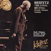 The Heifetz Collection Vol 46 - The Final Recital
