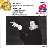 Pierre Monteux Edition Vol 3 - Brahms, Mahler / Anderson
