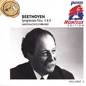 Pierre Monteux Edition Vol 1 - Beethoven: Symphonies 4 & 8