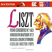 Basic 100 Vol 50 - Liszt: Piano Concertos, etc / Fiedler