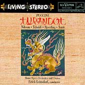 Puccini: Turandot (7/3-11/1959):Erich Leinsdorf(cond)/Rome Opera Orchestra & Chorus/Birgit Nilsson(S)/etc