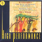 Stravinsky:Rite Of Spring/Fireworks(7/8/1968)/Petrushka(11/24/1969):Seiji Ozawa(cond)/CSO/BSO