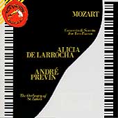 Mozart: Concerto & Sonata For 2 Pianos (7/1993):Alicia De Larrocha(p)/Andre Previn(cond)/St Luke's Orchestra