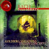 Bach: Goldberg Variations, Italian Concerto / Peter Serkin