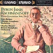 Rachmaninov:Piano Concertos No.1(3/2/1957)/No.3(12/29/1957):Byron Janis(p)/Fritz Reiner(cond)/CSO/etc