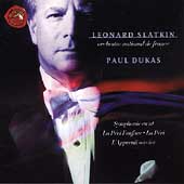 Dukas:Symphony In C/Fanfare -La Peri/L'apprenti sorcier (1996):Leonard Slatkin(cond)/ORTF National Orchestra
