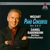 Mozart: Piano Concertos no 9 & 17 / Barenboim, Berlin PO