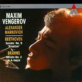 Beethoven, Brahms: Violin Sonatas / Vengerov, Markovich