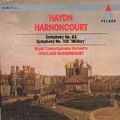Haydn: Symphonies 93, 100 & 68 / Harnoncourt, Concertgebouw