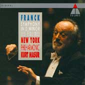 Franck: Symphony, Les Eolides / Masur, New York Philharmonic