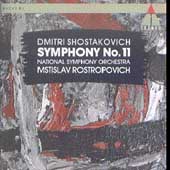 Shostakovich: Symphony no 11 / Rostropovich, National SO