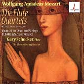 Mozart: Flute Quartets, etc / Gary Schocker, Chester Quartet