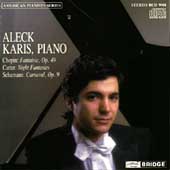 Chopin: Fantaisie;  Carter, Schumann / Aleck Karis