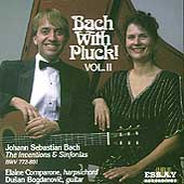 Bach with Pluck Vol 2 / Elaine Comparone, Dusan Bogdanovic