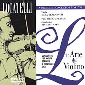 Locatelli: L'Arte Del Violino Vol 3 / Tenenbaum, Kapp, et al
