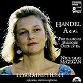 Handel: Arias / Lorraine Hunt, Nicholas McGegan