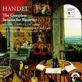 Handel: The Complete Sonatas for Recorder / Verbruggen
