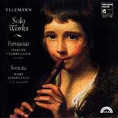 Telemann: Solo Works / Marion Verbruggen, Mary Springfels