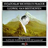 Svjatoslav Richter in Prague Vol 3 - Beethoven: Sonatas