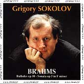 Brahms: Ballades Op. 10, Sonata Op. 5 / Grigory Sokolov