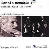 Xenakis 1: Chamber Music 1955-1990 /Helffer, Arditti Quartet