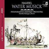 Handel: Water Music /McGegan, Philharmonia Baroque Orchestra