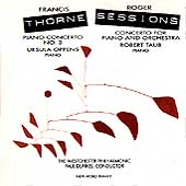 Thorne, Sessions: Piano Concertos / Oppens, Taub, Dunkel