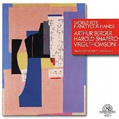 Berger, Shapero, Thomson: Works for Piano Four Hands