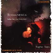 Romanesca - Italian Music for Harpsichord / Sophie Yates