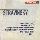 Stravinsky: Symphonies; Ode; Le baiser de la fe