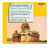 Tchaikovsky: Piano Concerto no 1, etc / Orbelian, Jaervi