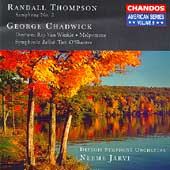 Thompson: Symphony no 2;  Chadwick / Jaervi, Detroit SO