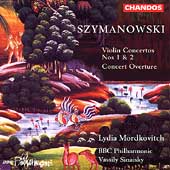 シマノフスキー: 演奏会用序曲、ヴァイオリン協奏曲第1・2番