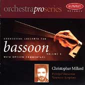 Orchestral Excerpts for Bassoon Vol 2 / Christopher Millard