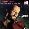Tartini: Otto Piccole Sonate per violino solo / Cappelletti