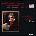 Beethoven: Complete Works for Piano Vol 16