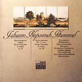 Hummel: Piano Concertos / Palovic, Kovac, et al