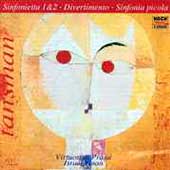 Tansman: Sinfonietta 1 & 2, Divertimento, Sinfonia picola